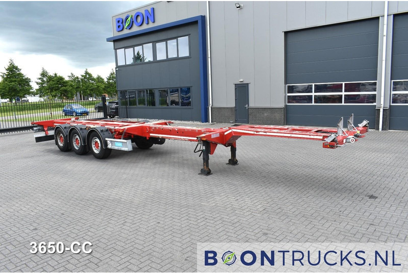 D-Tec FLEXITRAILER | 2x20-30-40-45ft HC * 2x LIFT AXLE * 2x EXTENDABLE * MOT 11-2025 - 컨테이너 운반 장치/ 스와프 보디 세미 트레일러 : 사진 4 D-Tec FLEXITRAILER | 2x20-30-40-45ft HC * 2x LIFT AXLE * 2x EXTENDABLE * MOT 11-2025 - 컨테이너 운반 장치/ 스와프 보디 세미 트레일러 : 사진 4