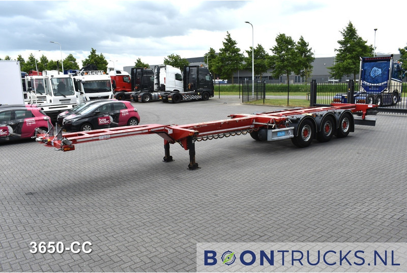 D-Tec FLEXITRAILER | 2x20-30-40-45ft HC * 2x LIFT AXLE * 2x EXTENDABLE * MOT 11-2025 - 컨테이너 운반 장치/ 스와프 보디 세미 트레일러 : 사진 5 D-Tec FLEXITRAILER | 2x20-30-40-45ft HC * 2x LIFT AXLE * 2x EXTENDABLE * MOT 11-2025 - 컨테이너 운반 장치/ 스와프 보디 세미 트레일러 : 사진 5