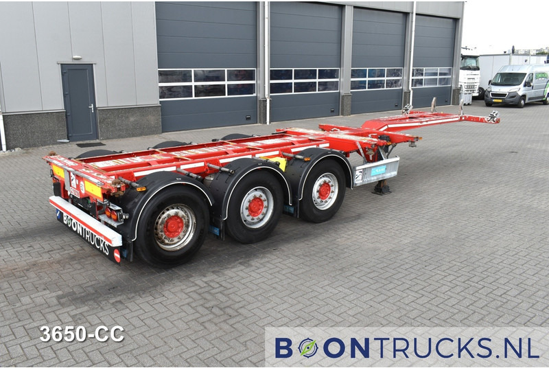 D-Tec FLEXITRAILER | 2x20-30-40-45ft HC * 2x LIFT AXLE * 2x EXTENDABLE * MOT 11-2025 - 컨테이너 운반 장치/ 스와프 보디 세미 트레일러 : 사진 1 D-Tec FLEXITRAILER | 2x20-30-40-45ft HC * 2x LIFT AXLE * 2x EXTENDABLE * MOT 11-2025 - 컨테이너 운반 장치/ 스와프 보디 세미 트레일러 : 사진 1