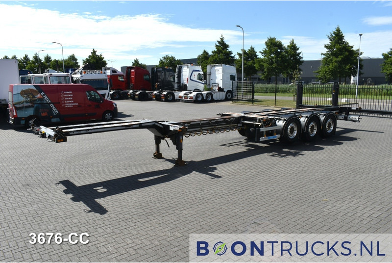 D-Tec FLEXITRAILER | 2x20-30-40-45ft HC * MB / DISC * ALCOA * 2x EXTENDABLE - 컨테이너 운반 장치/ 스와프 보디 세미 트레일러 : 사진 5 D-Tec FLEXITRAILER | 2x20-30-40-45ft HC * MB / DISC * ALCOA * 2x EXTENDABLE - 컨테이너 운반 장치/ 스와프 보디 세미 트레일러 : 사진 5