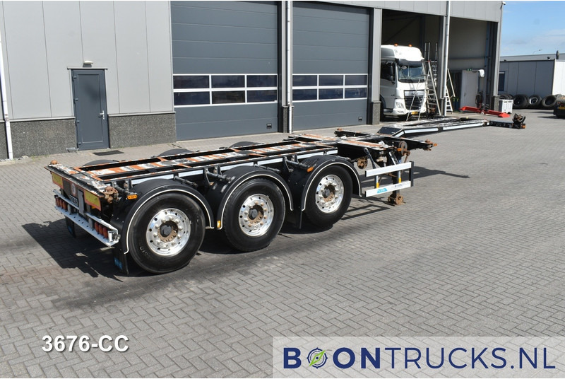 D-Tec FLEXITRAILER | 2x20-30-40-45ft HC * MB / DISC * ALCOA * 2x EXTENDABLE - 컨테이너 운반 장치/ 스와프 보디 세미 트레일러 : 사진 1 D-Tec FLEXITRAILER | 2x20-30-40-45ft HC * MB / DISC * ALCOA * 2x EXTENDABLE - 컨테이너 운반 장치/ 스와프 보디 세미 트레일러 : 사진 1