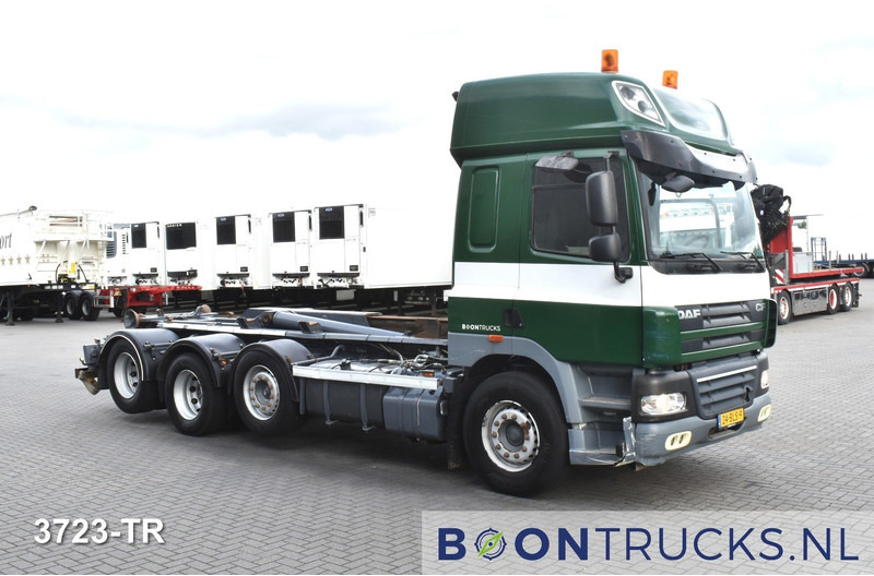 DAF CF85.510 8x2 | EURO5 * HAAKARM * 2x STUURAS * 2x LIFTAS * NL TRUCK * APK 01-2026 - 후크 리프트 트럭 : 사진 4 DAF CF85.510 8x2 | EURO5 * HAAKARM * 2x STUURAS * 2x LIFTAS * NL TRUCK * APK 01-2026 - 후크 리프트 트럭 : 사진 4