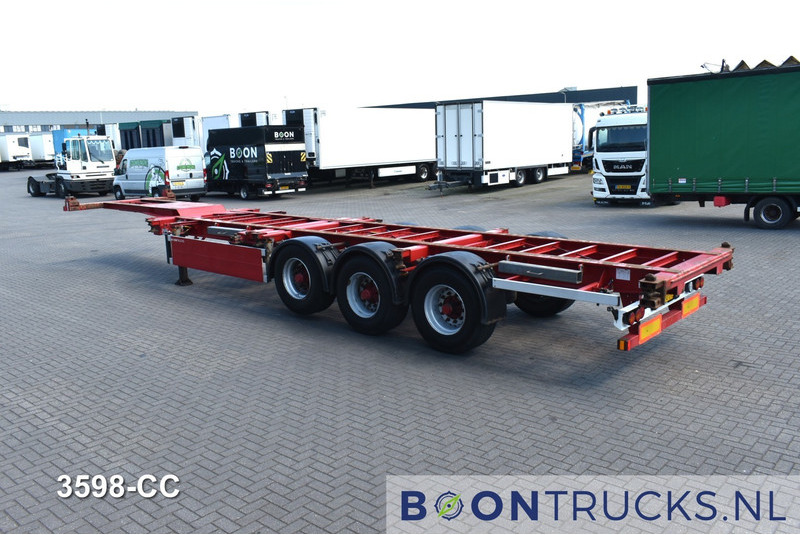 Groenewegen 40CC-12-27TUN | 2x20-30-40ft HC * LIFT AXLE * NL TRAILER - 컨테이너 운반 장치/ 스와프 보디 세미 트레일러 : 사진 2 Groenewegen 40CC-12-27TUN | 2x20-30-40ft HC * LIFT AXLE * NL TRAILER - 컨테이너 운반 장치/ 스와프 보디 세미 트레일러 : 사진 2