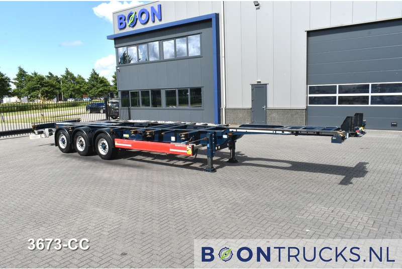 Krone SD BOX LINER | 2x20-40-45ft HC * LIFT AXLE * BPW/DISC * EXTENDABLE REAR * 10x AVAILABLE - 컨테이너 운반 장치/ 스와프 보디 세미 트레일러 : 사진 4 Krone SD BOX LINER | 2x20-40-45ft HC * LIFT AXLE * BPW/DISC * EXTENDABLE REAR * 10x AVAILABLE - 컨테이너 운반 장치/ 스와프 보디 세미 트레일러 : 사진 4