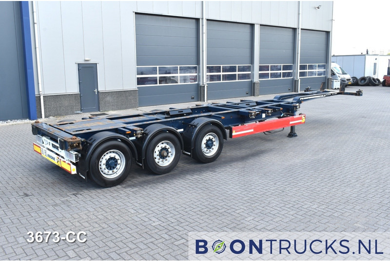 Krone SD BOX LINER | 2x20-40-45ft HC * LIFT AXLE * BPW/DISC * EXTENDABLE REAR * 10x AVAILABLE - 컨테이너 운반 장치/ 스와프 보디 세미 트레일러 : 사진 1 Krone SD BOX LINER | 2x20-40-45ft HC * LIFT AXLE * BPW/DISC * EXTENDABLE REAR * 10x AVAILABLE - 컨테이너 운반 장치/ 스와프 보디 세미 트레일러 : 사진 1