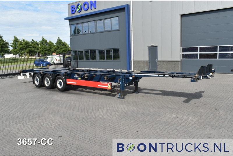 Krone SD BOX LINER | 2x20-40-45ft HC * LIFT AXLE * BPW/DISC * EXTENDABLE REAR * 10x AVAILABLE - 컨테이너 운반 장치/ 스와프 보디 세미 트레일러 : 사진 5 Krone SD BOX LINER | 2x20-40-45ft HC * LIFT AXLE * BPW/DISC * EXTENDABLE REAR * 10x AVAILABLE - 컨테이너 운반 장치/ 스와프 보디 세미 트레일러 : 사진 5