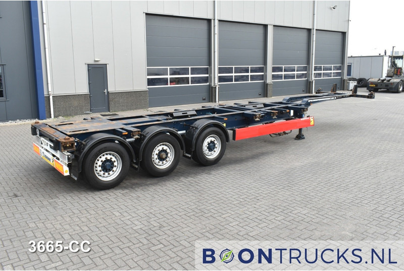 Krone SD BOX LINER | 2x20-40-45ft HC * LIFT AXLE * BPW/DISC * EXTENDABLE REAR * 9x AVAILABLE - 컨테이너 운반 장치/ 스와프 보디 세미 트레일러 : 사진 1 Krone SD BOX LINER | 2x20-40-45ft HC * LIFT AXLE * BPW/DISC * EXTENDABLE REAR * 9x AVAILABLE - 컨테이너 운반 장치/ 스와프 보디 세미 트레일러 : 사진 1