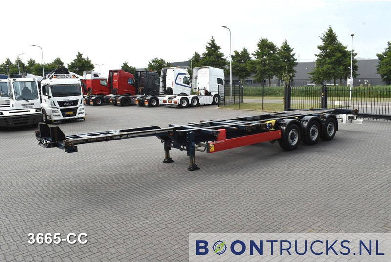 Krone SD BOX LINER | 2x20-40-45ft HC * LIFT AXLE * BPW/DISC * EXTENDABLE REAR * 9x AVAILABLE - 컨테이너 운반 장치/ 스와프 보디 세미 트레일러 : 사진 5 Krone SD BOX LINER | 2x20-40-45ft HC * LIFT AXLE * BPW/DISC * EXTENDABLE REAR * 9x AVAILABLE - 컨테이너 운반 장치/ 스와프 보디 세미 트레일러 : 사진 5