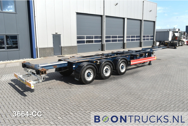 Krone SD BOX LINER | 2x20-40-45ft HC * LIFT AXLE * BPW/DISC * EXTENDABLE REAR * 9x AVAILABLE - 컨테이너 운반 장치/ 스와프 보디 세미 트레일러 : 사진 2 Krone SD BOX LINER | 2x20-40-45ft HC * LIFT AXLE * BPW/DISC * EXTENDABLE REAR * 9x AVAILABLE - 컨테이너 운반 장치/ 스와프 보디 세미 트레일러 : 사진 2