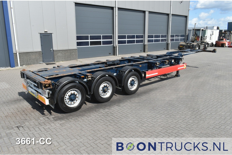 Krone SD BOX LINER | 2x20-40-45ft HC * LIFT AXLE * BPW/DISC * EXTENDABLE REAR * 9x AVAILABLE - 컨테이너 운반 장치/ 스와프 보디 세미 트레일러 : 사진 1 Krone SD BOX LINER | 2x20-40-45ft HC * LIFT AXLE * BPW/DISC * EXTENDABLE REAR * 9x AVAILABLE - 컨테이너 운반 장치/ 스와프 보디 세미 트레일러 : 사진 1