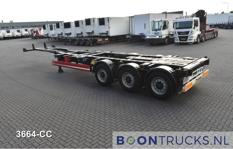 Krone SD BOX LINER | 2x20-40-45ft HC * LIFT AXLE * BPW/DISC * EXTENDABLE REAR * 9x AVAILABLE - 컨테이너 운반 장치/ 스와프 보디 세미 트레일러 : 사진 3 Krone SD BOX LINER | 2x20-40-45ft HC * LIFT AXLE * BPW/DISC * EXTENDABLE REAR * 9x AVAILABLE - 컨테이너 운반 장치/ 스와프 보디 세미 트레일러 : 사진 3