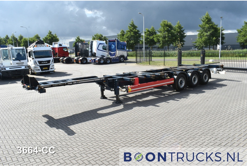 Krone SD BOX LINER | 2x20-40-45ft HC * LIFT AXLE * BPW/DISC * EXTENDABLE REAR * 9x AVAILABLE - 컨테이너 운반 장치/ 스와프 보디 세미 트레일러 : 사진 5 Krone SD BOX LINER | 2x20-40-45ft HC * LIFT AXLE * BPW/DISC * EXTENDABLE REAR * 9x AVAILABLE - 컨테이너 운반 장치/ 스와프 보디 세미 트레일러 : 사진 5