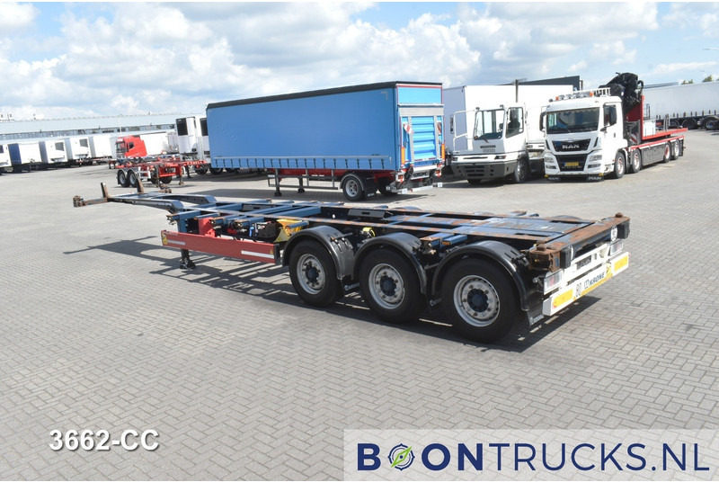 Krone SD BOX LINER | 2x20-40-45ft HC * LIFT AXLE * BPW/DISC * EXTENDABLE REAR * 9x AVAILABLE - 컨테이너 운반 장치/ 스와프 보디 세미 트레일러 : 사진 3 Krone SD BOX LINER | 2x20-40-45ft HC * LIFT AXLE * BPW/DISC * EXTENDABLE REAR * 9x AVAILABLE - 컨테이너 운반 장치/ 스와프 보디 세미 트레일러 : 사진 3