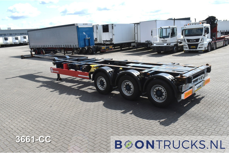 Krone SD BOX LINER | 2x20-40-45ft HC * LIFT AXLE * BPW/DISC * EXTENDABLE REAR * 9x AVAILABLE - 컨테이너 운반 장치/ 스와프 보디 세미 트레일러 : 사진 3 Krone SD BOX LINER | 2x20-40-45ft HC * LIFT AXLE * BPW/DISC * EXTENDABLE REAR * 9x AVAILABLE - 컨테이너 운반 장치/ 스와프 보디 세미 트레일러 : 사진 3