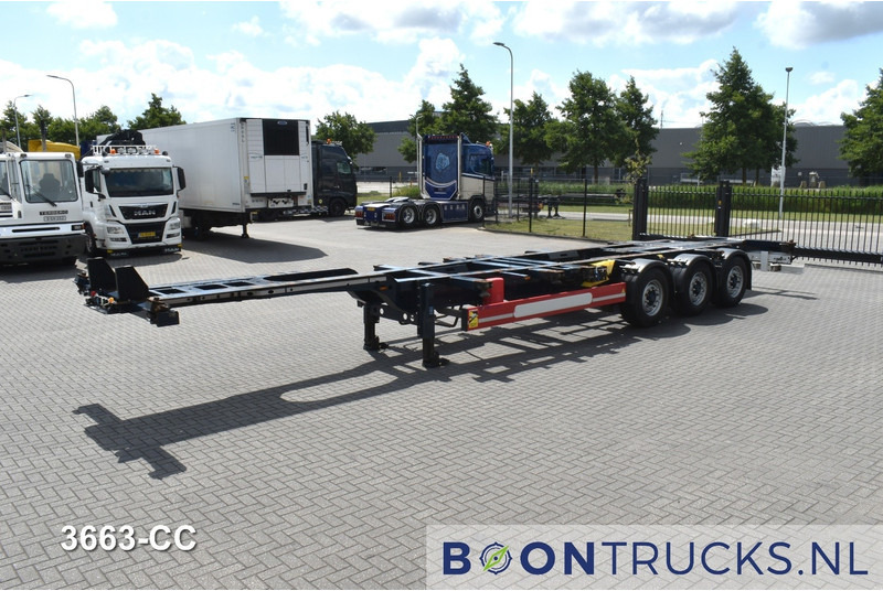 Krone SD BOX LINER | 2x20-40-45ft HC * LIFTACHSE * BPW/SCHEIBE * HECKSCHIEBER * 9x VERFÜGBAR - 컨테이너 운반 장치/ 스와프 보디 세미 트레일러 : 사진 5 Krone SD BOX LINER | 2x20-40-45ft HC * LIFTACHSE * BPW/SCHEIBE * HECKSCHIEBER * 9x VERFÜGBAR - 컨테이너 운반 장치/ 스와프 보디 세미 트레일러 : 사진 5