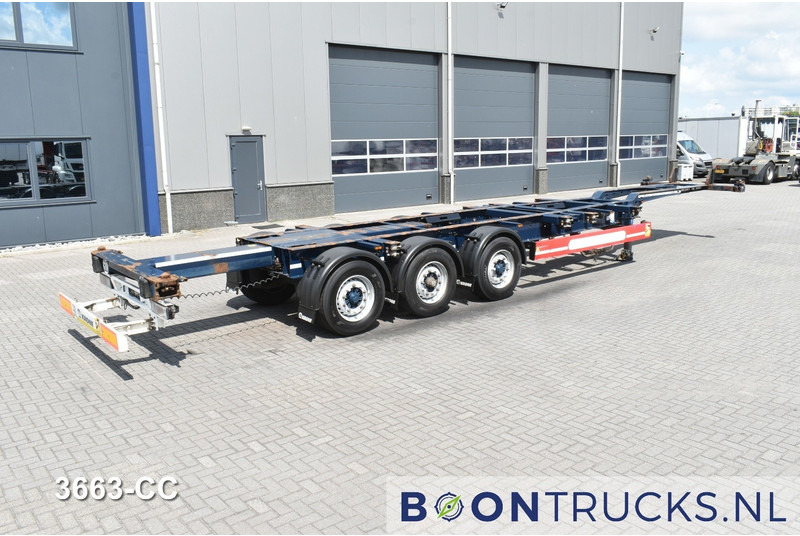 Krone SD BOX LINER | 2x20-40-45ft HC * LIFTACHSE * BPW/SCHEIBE * HECKSCHIEBER * 9x VERFÜGBAR - 컨테이너 운반 장치/ 스와프 보디 세미 트레일러 : 사진 2 Krone SD BOX LINER | 2x20-40-45ft HC * LIFTACHSE * BPW/SCHEIBE * HECKSCHIEBER * 9x VERFÜGBAR - 컨테이너 운반 장치/ 스와프 보디 세미 트레일러 : 사진 2