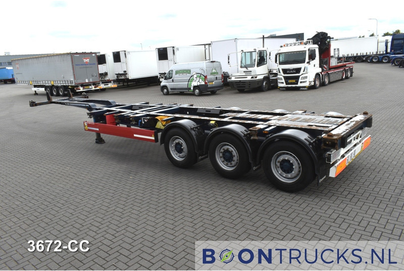 Krone SD BOX LINER | 2x20-40-45ft HC * LIFTAS * BPW/SCHIJF * ACHTERSCHUIVER * 10x AVAILABLE - 컨테이너 운반 장치/ 스와프 보디 세미 트레일러 : 사진 3 Krone SD BOX LINER | 2x20-40-45ft HC * LIFTAS * BPW/SCHIJF * ACHTERSCHUIVER * 10x AVAILABLE - 컨테이너 운반 장치/ 스와프 보디 세미 트레일러 : 사진 3