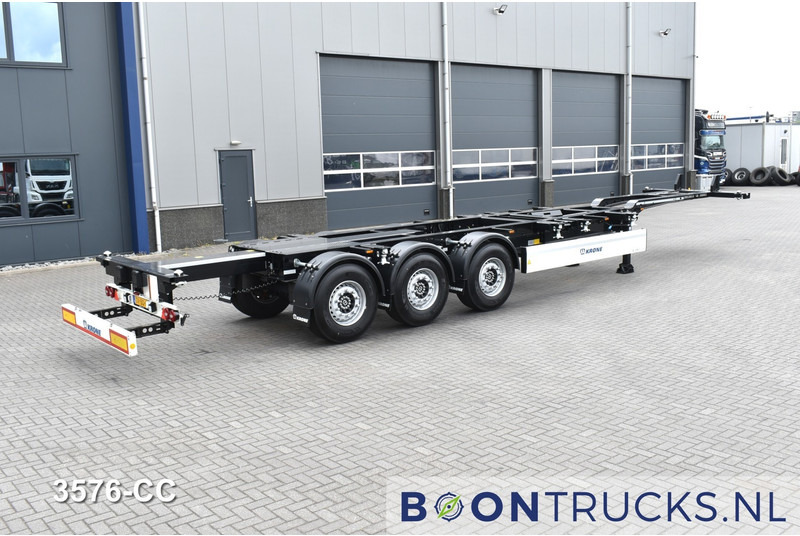 Krone SD BOX LINER NEW / UNREGISTERED | 2x20-40-45ft * LIFT AXLE * DISC BRAKES - 컨테이너 운반 장치/ 스와프 보디 세미 트레일러 : 사진 2 Krone SD BOX LINER NEW / UNREGISTERED | 2x20-40-45ft * LIFT AXLE * DISC BRAKES - 컨테이너 운반 장치/ 스와프 보디 세미 트레일러 : 사진 2