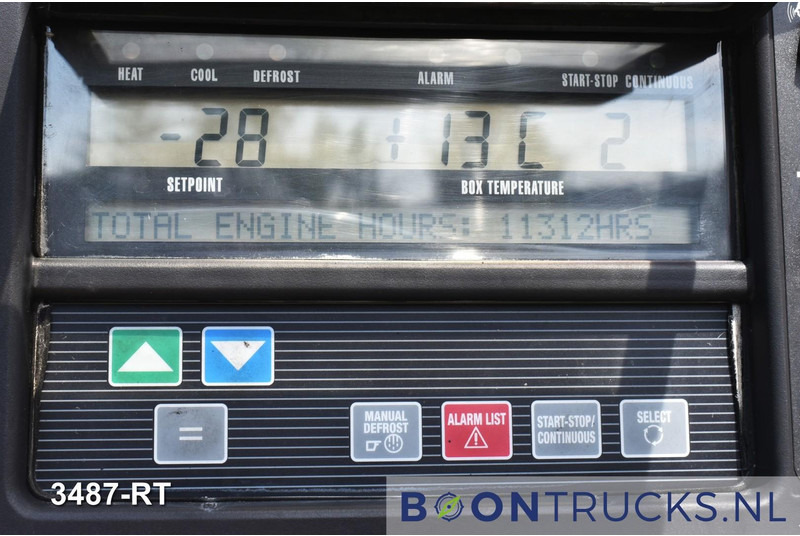 냉동 세미 트레일러 Krone SD + CARRIER 1950 Mt | MULTITEMP * LZV * 250 x 270 * LIFT AXLE * APK 05-2025 : 사진 16