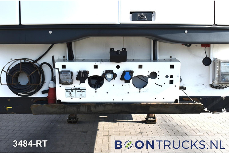 냉동 세미 트레일러 Krone SD + CARRIER 1950 Mt | MULTITEMP * LZV * 250 x 270 * LIFT AXLE * APK 09-2025 : 사진 18