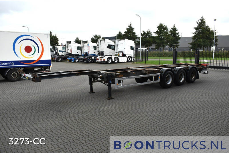 Krone SDC 27 FIXED | 2x20-30-40ft HC * LIFT AXLE * NL TRAILER - 컨테이너 운반 장치/ 스와프 보디 세미 트레일러 : 사진 3 Krone SDC 27 FIXED | 2x20-30-40ft HC * LIFT AXLE * NL TRAILER - 컨테이너 운반 장치/ 스와프 보디 세미 트레일러 : 사진 3