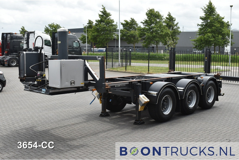 LAG O-3-CC | 20ft TIPPING CHASSIS * 24v SELF SUPPORT * LIFT AXLE * BPW / DISC - 컨테이너 운반 장치/ 스와프 보디 세미 트레일러 : 사진 4 LAG O-3-CC | 20ft TIPPING CHASSIS * 24v SELF SUPPORT * LIFT AXLE * BPW / DISC - 컨테이너 운반 장치/ 스와프 보디 세미 트레일러 : 사진 4