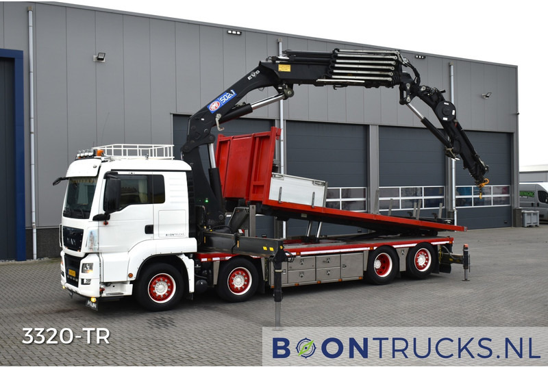 MAN TGS 440 8x2 + HMF 5020-K6 + FJ1000K4 | EURO6 * KABELSYSTEEM 30T * NL TRUCK * TOP! - 크레인 트럭 : 사진 1 MAN TGS 440 8x2 + HMF 5020-K6 + FJ1000K4 | EURO6 * KABELSYSTEEM 30T * NL TRUCK * TOP! - 크레인 트럭 : 사진 1