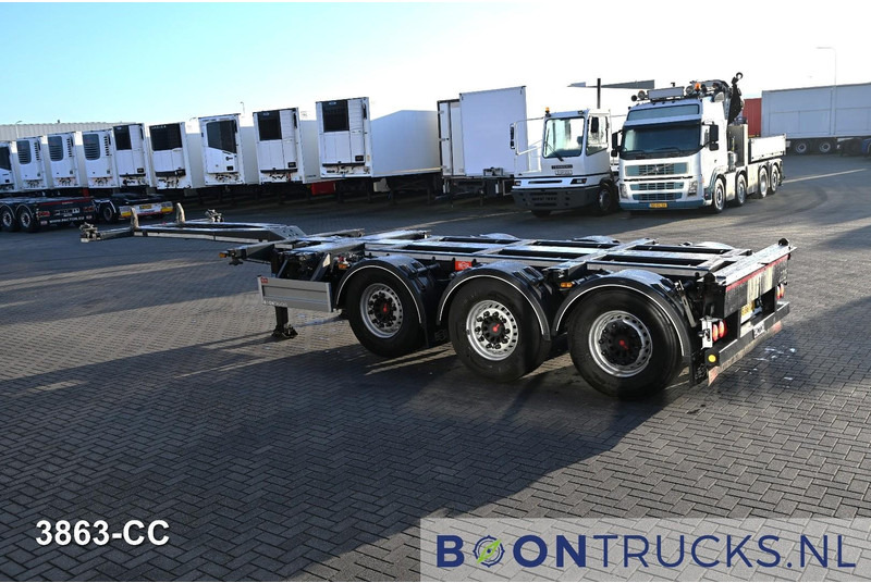 Pacton ET3 | 2x20-30-40-45ft HC * LIFT AXLE * 2x EXTENDABLE * NL TRAINER * APK 09-2026 - 컨테이너 운반 장치/ 스와프 보디 세미 트레일러 : 사진 3 Pacton ET3 | 2x20-30-40-45ft HC * LIFT AXLE * 2x EXTENDABLE * NL TRAINER * APK 09-2026 - 컨테이너 운반 장치/ 스와프 보디 세미 트레일러 : 사진 3