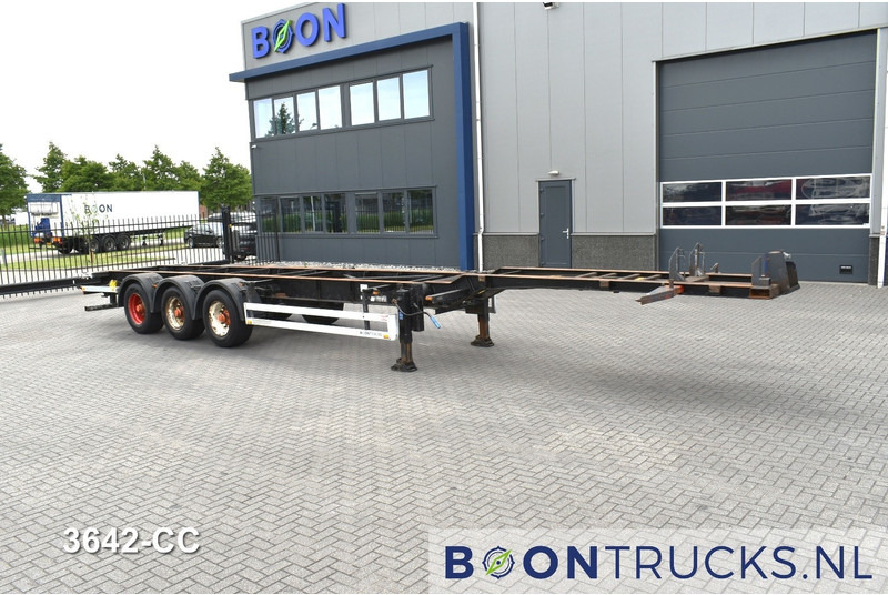 Pacton T3-007 FIXED CHASSIS | 40-45ft HC * 4500 Kg * BPW/DRUM * NL TRAILER - 컨테이너 운반 장치/ 스와프 보디 세미 트레일러 : 사진 3 Pacton T3-007 FIXED CHASSIS | 40-45ft HC * 4500 Kg * BPW/DRUM * NL TRAILER - 컨테이너 운반 장치/ 스와프 보디 세미 트레일러 : 사진 3
