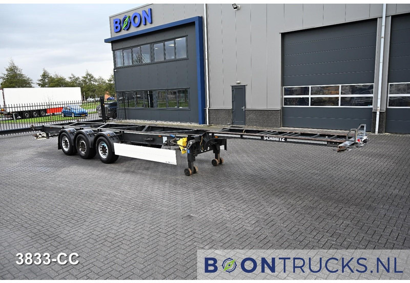 Schmitz Cargobull SCF 24 FIXED CHASSIS | 45ft HC * DISC BRAKES * 4350 Kg * NL TRAILER * APK 12-2026 - 컨테이너 운반 장치/ 스와프 보디 세미 트레일러 : 사진 3 Schmitz Cargobull SCF 24 FIXED CHASSIS | 45ft HC * DISC BRAKES * 4350 Kg * NL TRAILER * APK 12-2026 - 컨테이너 운반 장치/ 스와프 보디 세미 트레일러 : 사진 3