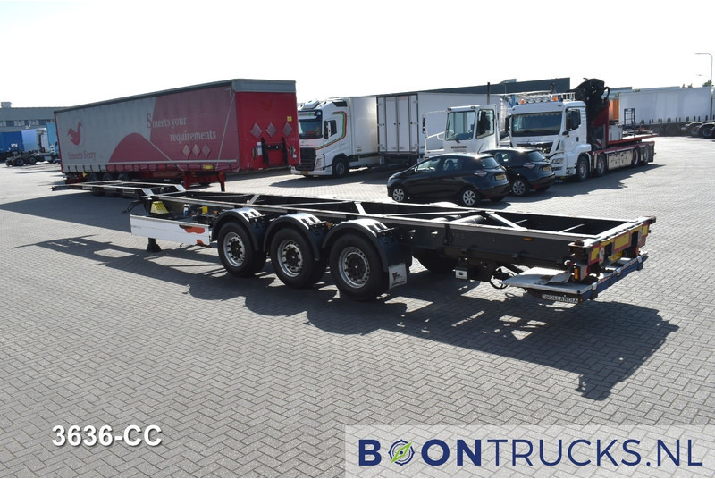 Schmitz Cargobull SCF 24 G LIGHT VAST CHASSIS | 45ft HC * LAADKLEP 2000 Kg * NL TRAILER * APK 04-2026 - 컨테이너 운반 장치/ 스와프 보디 세미 트레일러 : 사진 3 Schmitz Cargobull SCF 24 G LIGHT VAST CHASSIS | 45ft HC * LAADKLEP 2000 Kg * NL TRAILER * APK 04-2026 - 컨테이너 운반 장치/ 스와프 보디 세미 트레일러 : 사진 3