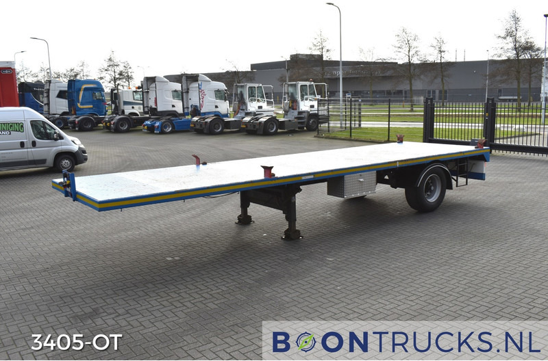 Schmitz Cargobull SKO 10 PLATTE BAK | TWISTLOCKS 20ft * L 900 cm * KENTEKEN LANGZAAM VERKEER - 드롭사이드/ 플랫베드 세미 트레일러 : 사진 5 Schmitz Cargobull SKO 10 PLATTE BAK | TWISTLOCKS 20ft * L 900 cm * KENTEKEN LANGZAAM VERKEER - 드롭사이드/ 플랫베드 세미 트레일러 : 사진 5