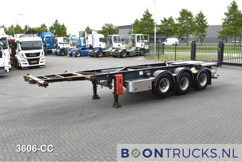 Van Hool 3B0071 TANK CHASSIS | 20-30ft * ADR: FL, AT, OX * 3840 KG * LIFT AXLE - 컨테이너 운반 장치/ 스와프 보디 세미 트레일러 : 사진 5 Van Hool 3B0071 TANK CHASSIS | 20-30ft * ADR: FL, AT, OX * 3840 KG * LIFT AXLE - 컨테이너 운반 장치/ 스와프 보디 세미 트레일러 : 사진 5