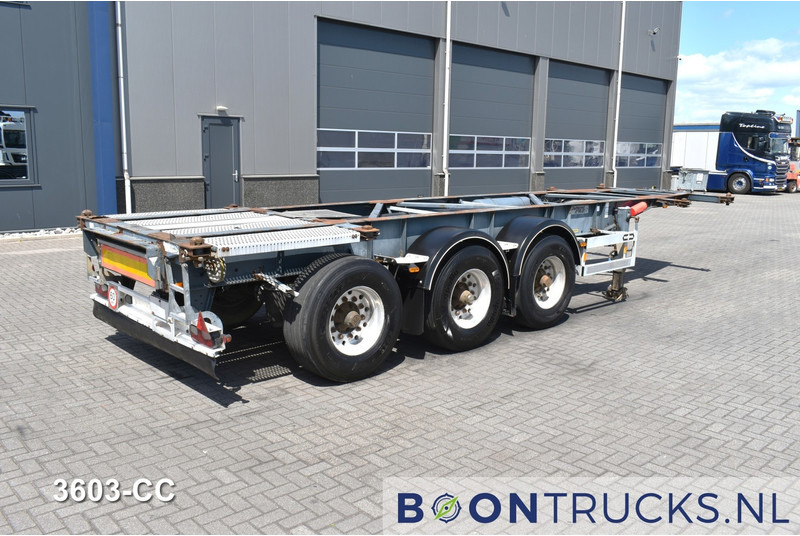 Van Hool 3B0071 TANK CHASSIS | 20-30ft * ADR: FL, AT, OX * 3840 KG * LIFT AXLE - 컨테이너 운반 장치/ 스와프 보디 세미 트레일러 : 사진 1 Van Hool 3B0071 TANK CHASSIS | 20-30ft * ADR: FL, AT, OX * 3840 KG * LIFT AXLE - 컨테이너 운반 장치/ 스와프 보디 세미 트레일러 : 사진 1