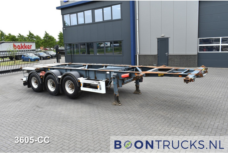 Van Hool 3B0071 TANK CHASSIS | 20-30ft * ADR: FL, AT, OX * 3840 KG * LIFT AXLE - 컨테이너 운반 장치/ 스와프 보디 세미 트레일러 : 사진 3 Van Hool 3B0071 TANK CHASSIS | 20-30ft * ADR: FL, AT, OX * 3840 KG * LIFT AXLE - 컨테이너 운반 장치/ 스와프 보디 세미 트레일러 : 사진 3