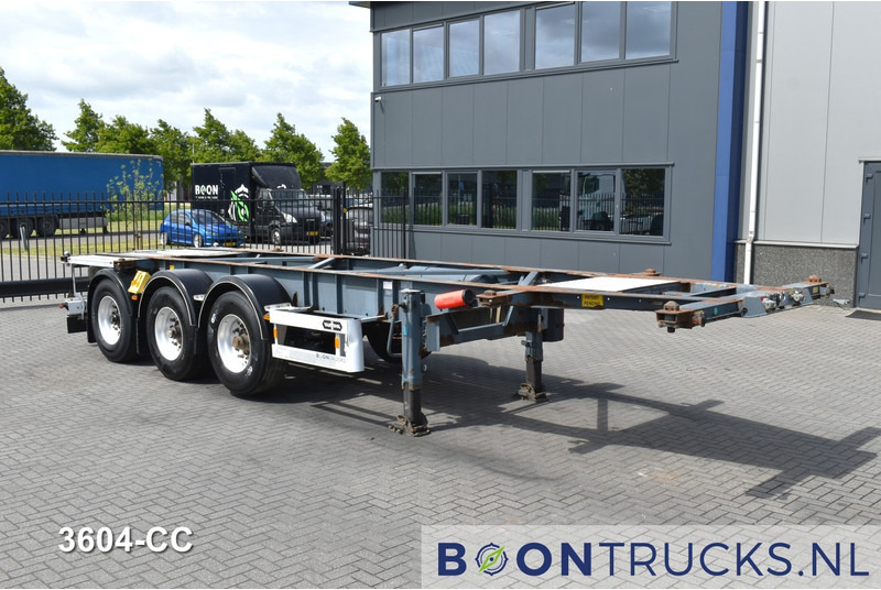 Van Hool 3B0071 TANK CHASSIS | 20-30ft * ADR: FL, AT, OX * 3840 KG * LIFT AXLE - 컨테이너 운반 장치/ 스와프 보디 세미 트레일러 : 사진 3 Van Hool 3B0071 TANK CHASSIS | 20-30ft * ADR: FL, AT, OX * 3840 KG * LIFT AXLE - 컨테이너 운반 장치/ 스와프 보디 세미 트레일러 : 사진 3