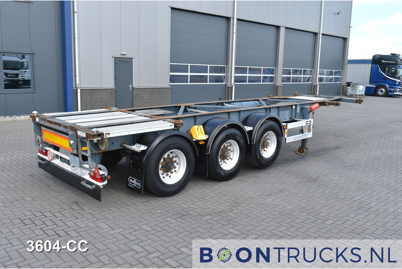 Van Hool 3B0071 TANK CHASSIS | 20-30ft * ADR: FL, AT, OX * 3840 KG * LIFT AXLE - 컨테이너 운반 장치/ 스와프 보디 세미 트레일러 : 사진 1 Van Hool 3B0071 TANK CHASSIS | 20-30ft * ADR: FL, AT, OX * 3840 KG * LIFT AXLE - 컨테이너 운반 장치/ 스와프 보디 세미 트레일러 : 사진 1