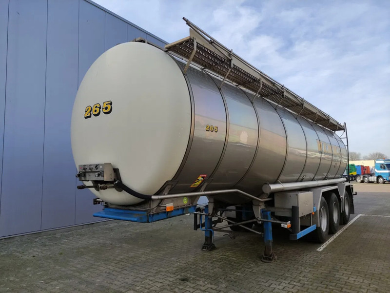 Burg 34000 liter tankoplegger - 유조 세미 트레일러 : 사진 1 Burg 34000 liter tankoplegger - 유조 세미 트레일러 : 사진 1