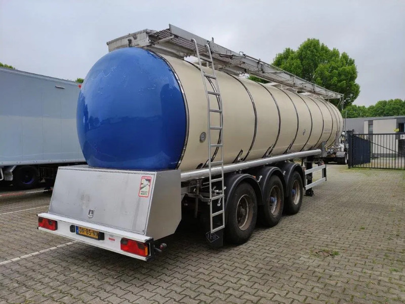 Feldbinder 33500 liter 3 kamer tankoplegger met Unibloc electric pomp - 유조 세미 트레일러 : 사진 4 Feldbinder 33500 liter 3 kamer tankoplegger met Unibloc electric pomp - 유조 세미 트레일러 : 사진 4