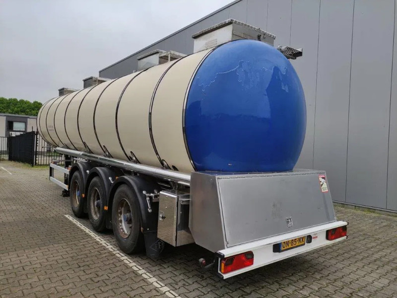 Feldbinder 33500 liter 3 kamer tankoplegger met Unibloc electric pomp - 유조 세미 트레일러 : 사진 2 Feldbinder 33500 liter 3 kamer tankoplegger met Unibloc electric pomp - 유조 세미 트레일러 : 사진 2