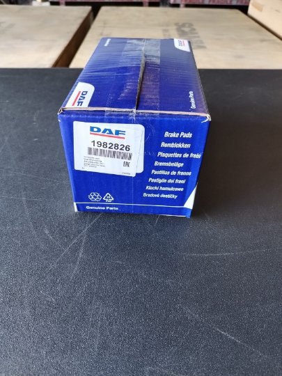 DAF BRAKE PADS 1982826 - 브레이크 슈즈 트럭 용 : 사진 3 DAF BRAKE PADS 1982826 - 브레이크 슈즈 트럭 용 : 사진 3