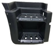 FOOTBOARD W/PROFILE HOLE (BLACK) (PP+GF), R MS160137, 504136556 - 걸음 : 사진 1 FOOTBOARD W/PROFILE HOLE (BLACK) (PP+GF), R MS160137, 504136556 - 걸음 : 사진 1