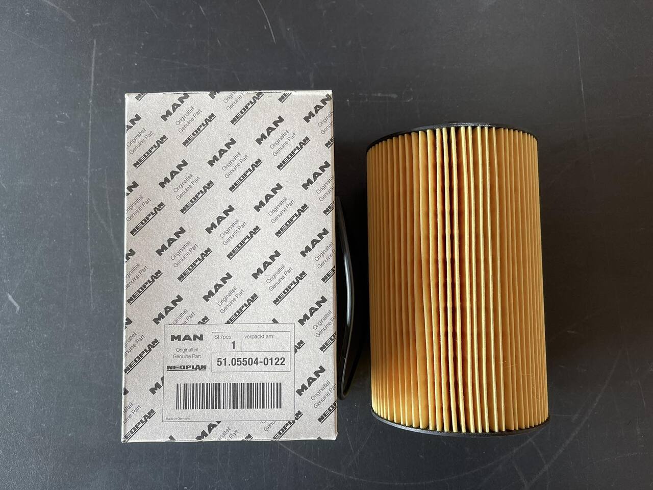MAN OIL FILTER 51.05504-0122 - 오일 필터 트럭 용 : 사진 1 MAN OIL FILTER 51.05504-0122 - 오일 필터 트럭 용 : 사진 1