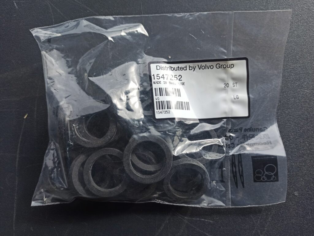 VOLVO SEALING RING 1547252 - 엔진 개스킷 트럭 용 : 사진 2 VOLVO SEALING RING 1547252 - 엔진 개스킷 트럭 용 : 사진 2