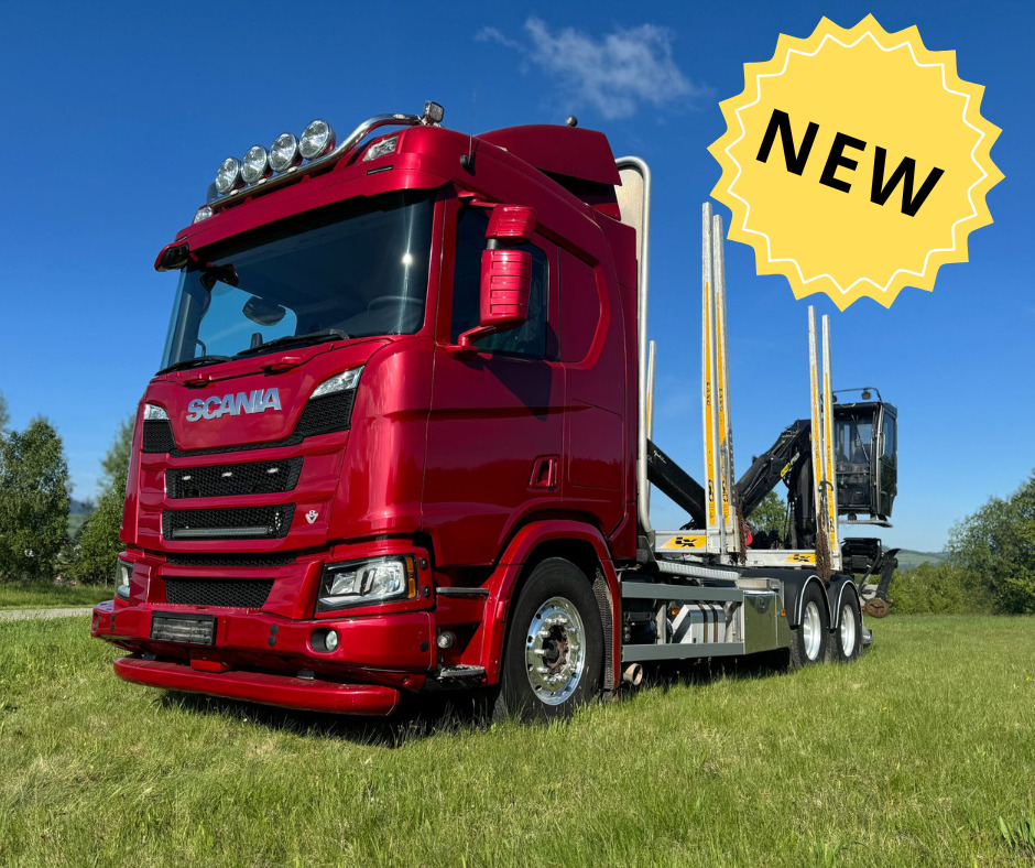 SCANIA R580 XT V8 - 목재 트럭 : 사진 1 SCANIA R580 XT V8 - 목재 트럭 : 사진 1