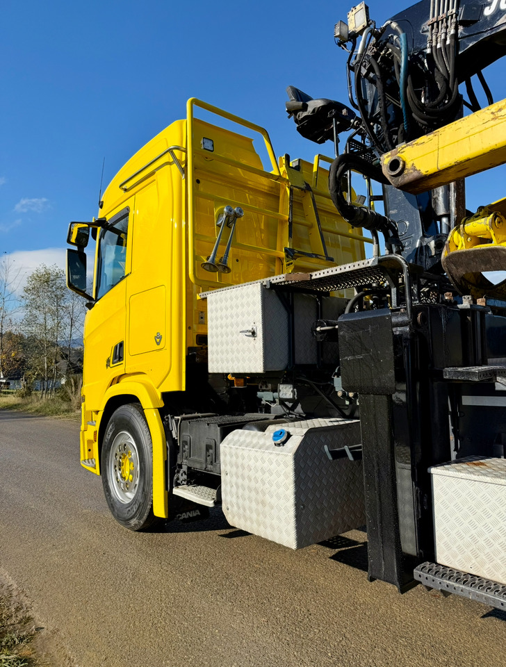SCANIA R650 - 목재 트럭, 크레인 트럭 : 사진 5 SCANIA R650 - 목재 트럭, 크레인 트럭 : 사진 5