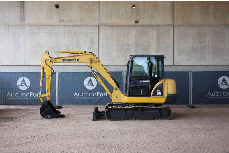 Komatsu PC56-7 - 크롤러 굴삭기 : 사진 2 Komatsu PC56-7 - 크롤러 굴삭기 : 사진 2