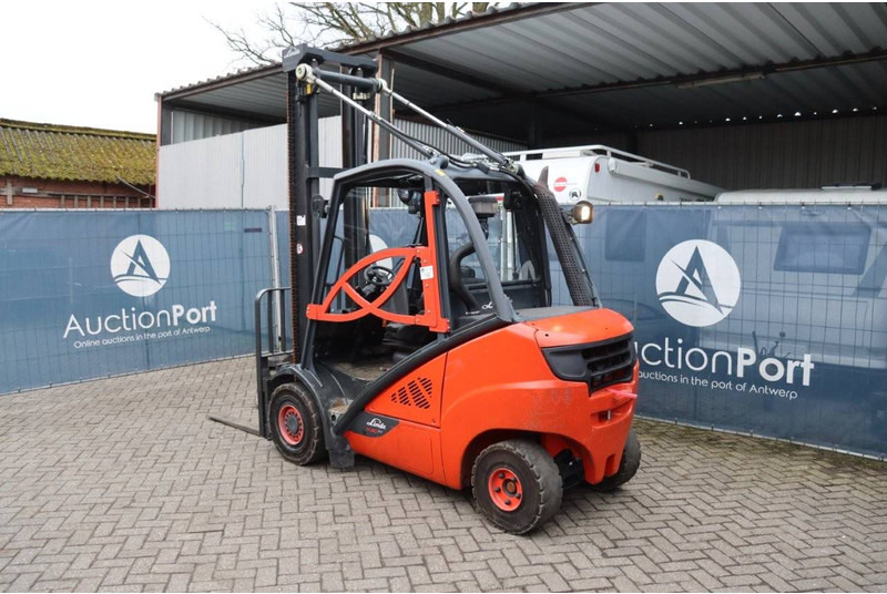 Linde H30D-02 - 디젤 지게차 : 사진 3 Linde H30D-02 - 디젤 지게차 : 사진 3