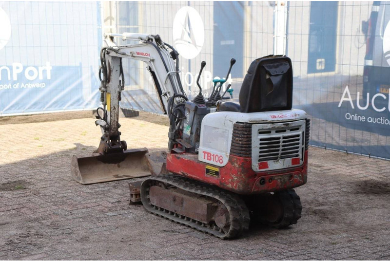 Takeuchi TB108 - 미니 굴삭기 : 사진 4 Takeuchi TB108 - 미니 굴삭기 : 사진 4