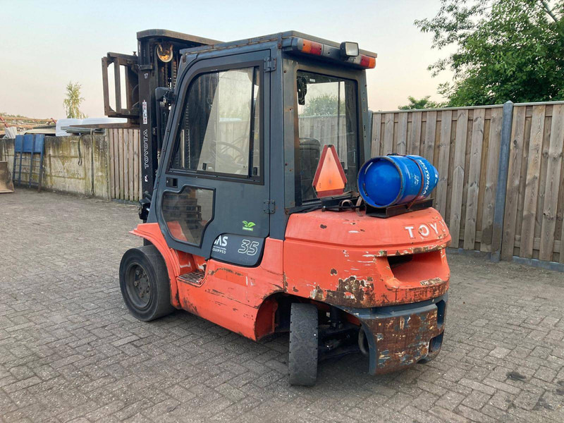 Toyota 02-7FGF-35 - LPG 지게차 : 사진 3 Toyota 02-7FGF-35 - LPG 지게차 : 사진 3